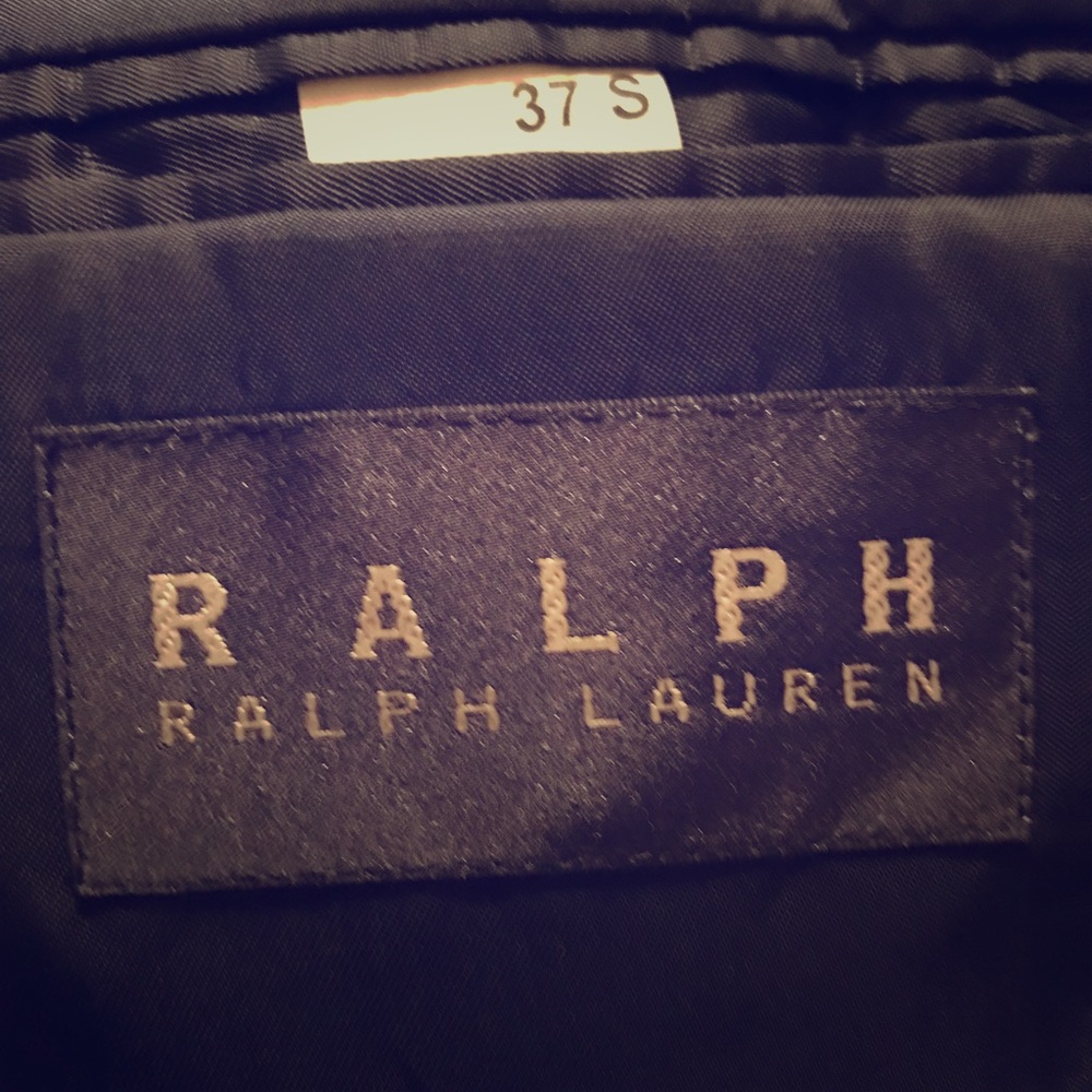 Ralph Lauren navy blazer Size 37S mens